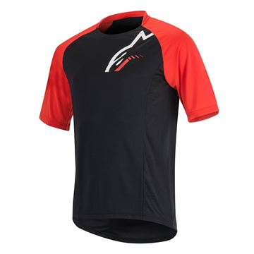 Picture of ALPINESTARS TRAILSTAR S/S JERSEY BL RED M